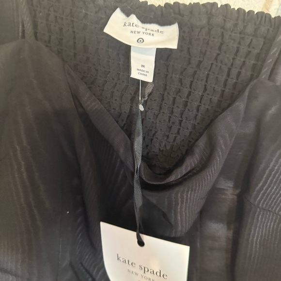 New Kate Spade x Target Tiered Ruffle Midi Tank Top Dress Size S/M Black - Picture 16 of 16